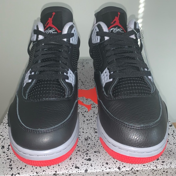Air Jordan 4 Retro Bred Reimagined Shoes - Picture 3 of 4